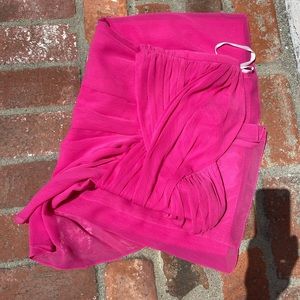 David’s Bridal Sweetheart Magenta Mini-Dress Bridesmaid